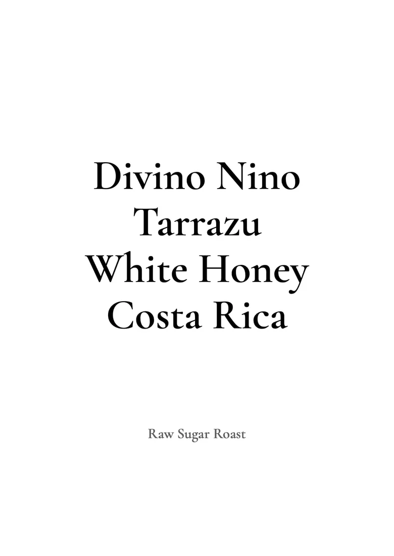 Divino Nino, as it comes